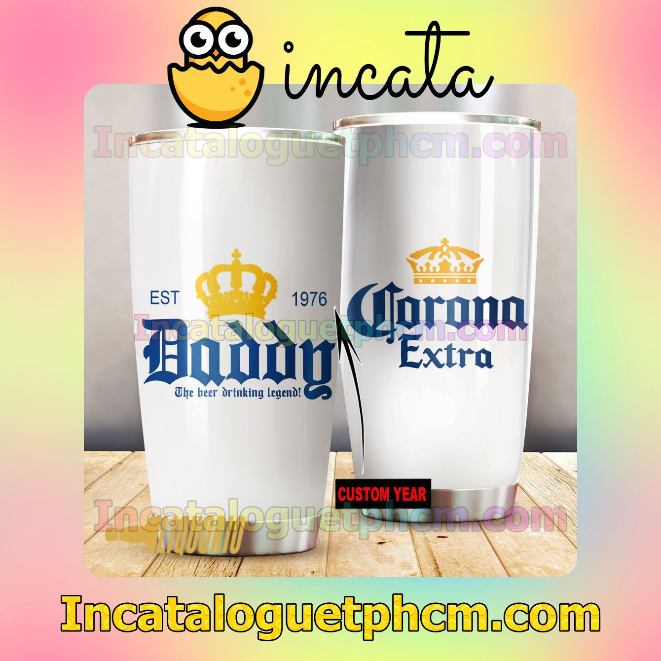 Personalized Corona Extra Tumbler Design Gift For Mom Sister