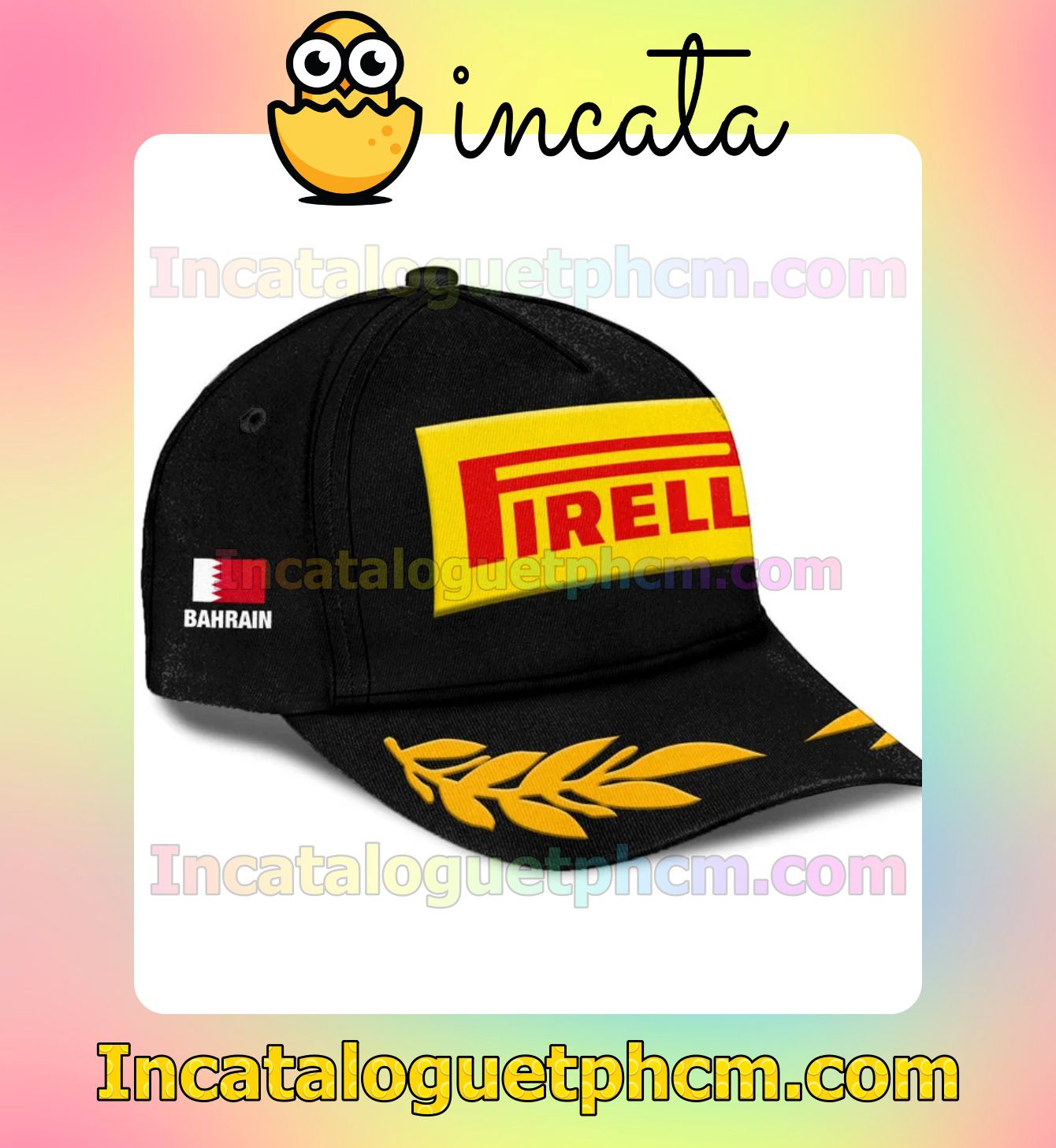 Great artwork! Personalized Flag Name Pirelli 150 Years Champions Podium Classic Hat Caps Gift For Men