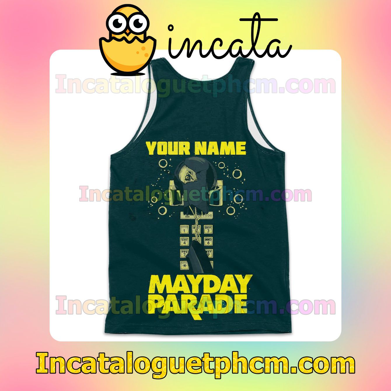 Where To Buy Personalized Mayday Parade Tales Told By Dead Friends Album Cover Workout Tank Top