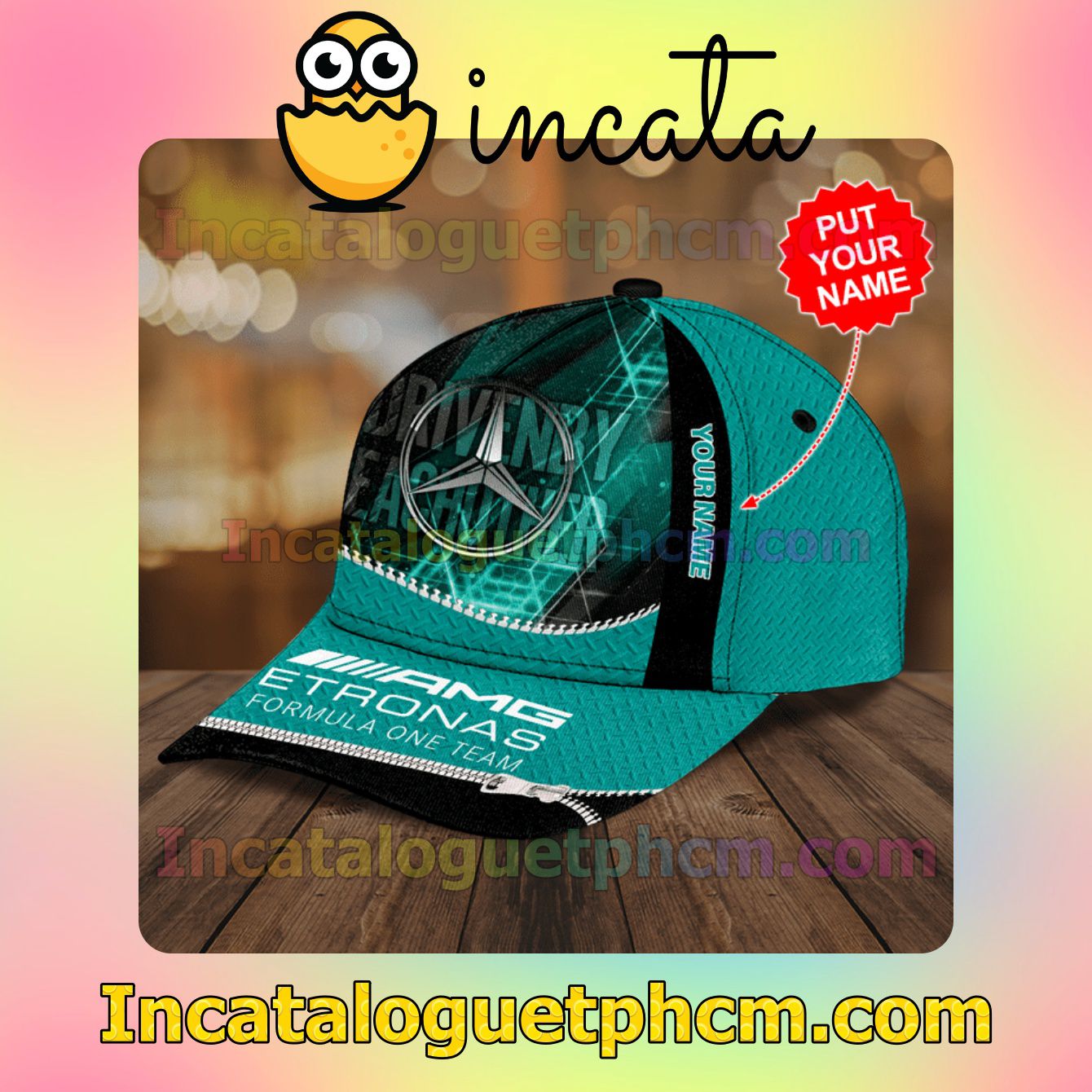 Beautiful Personalized Mercedes Amg Petronas Formula One Team Driven By Each Other Classic Hat Caps Gift For Men