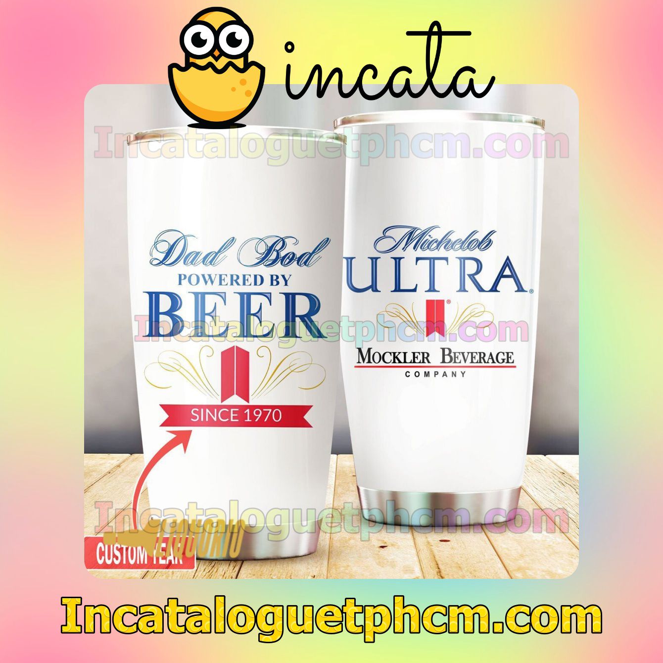 Personalized Michelob Ultra Tumbler Design Gift For Mom Sister
