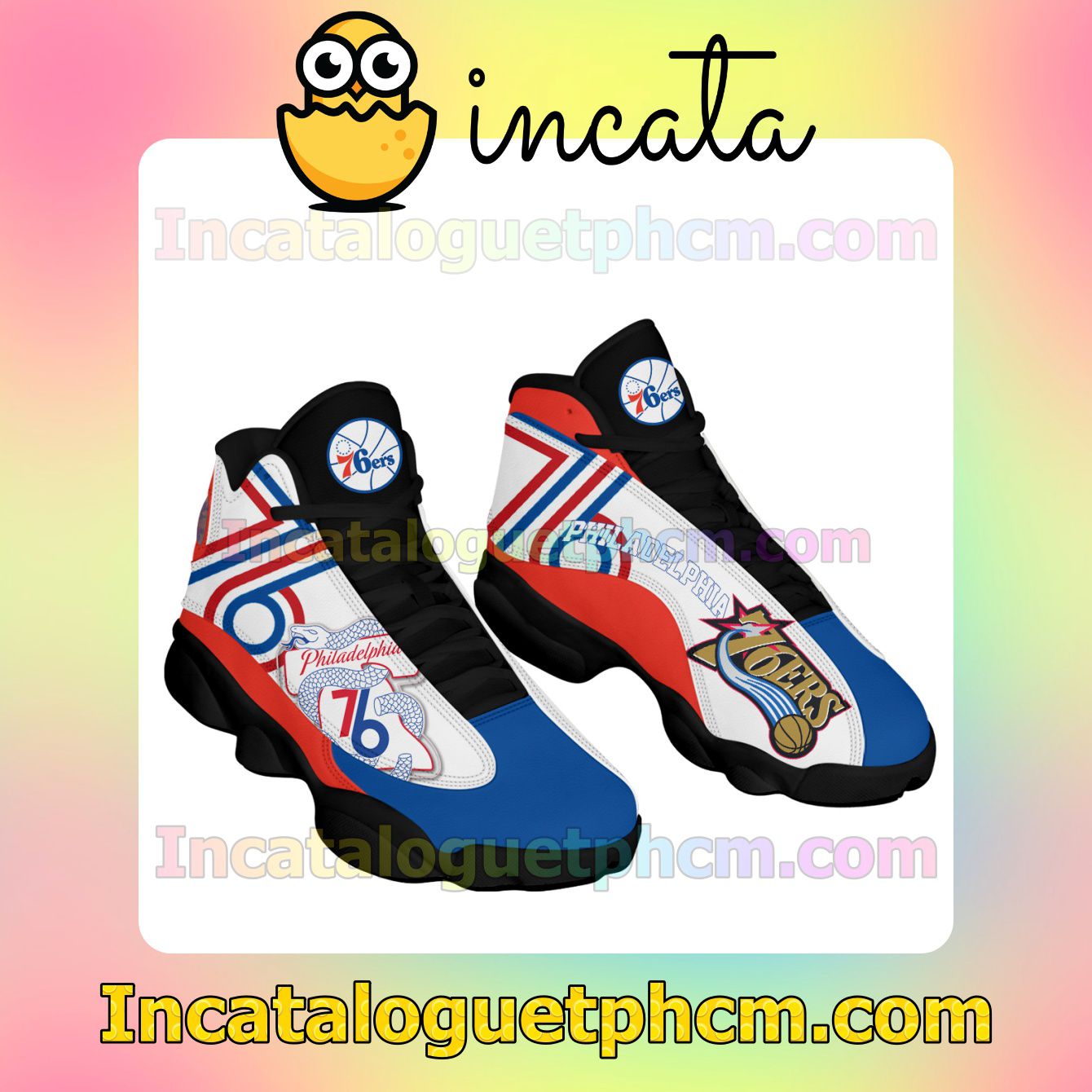 Philadelphia 76ers Nike Mens Shoes Sneakers