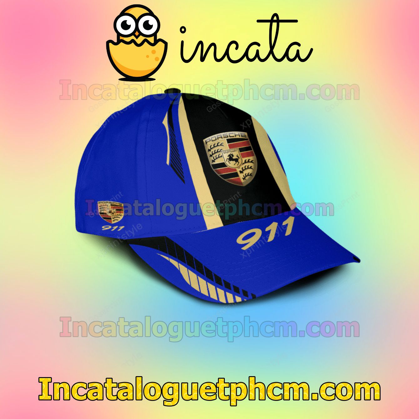 Check out Porsche 911 Logo Blue Classic Hat Caps Gift For Men