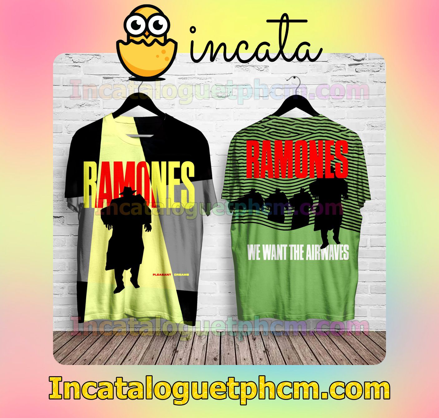 Ramones Pleasant Dreams And We Want The Airwaves Custom Shirts