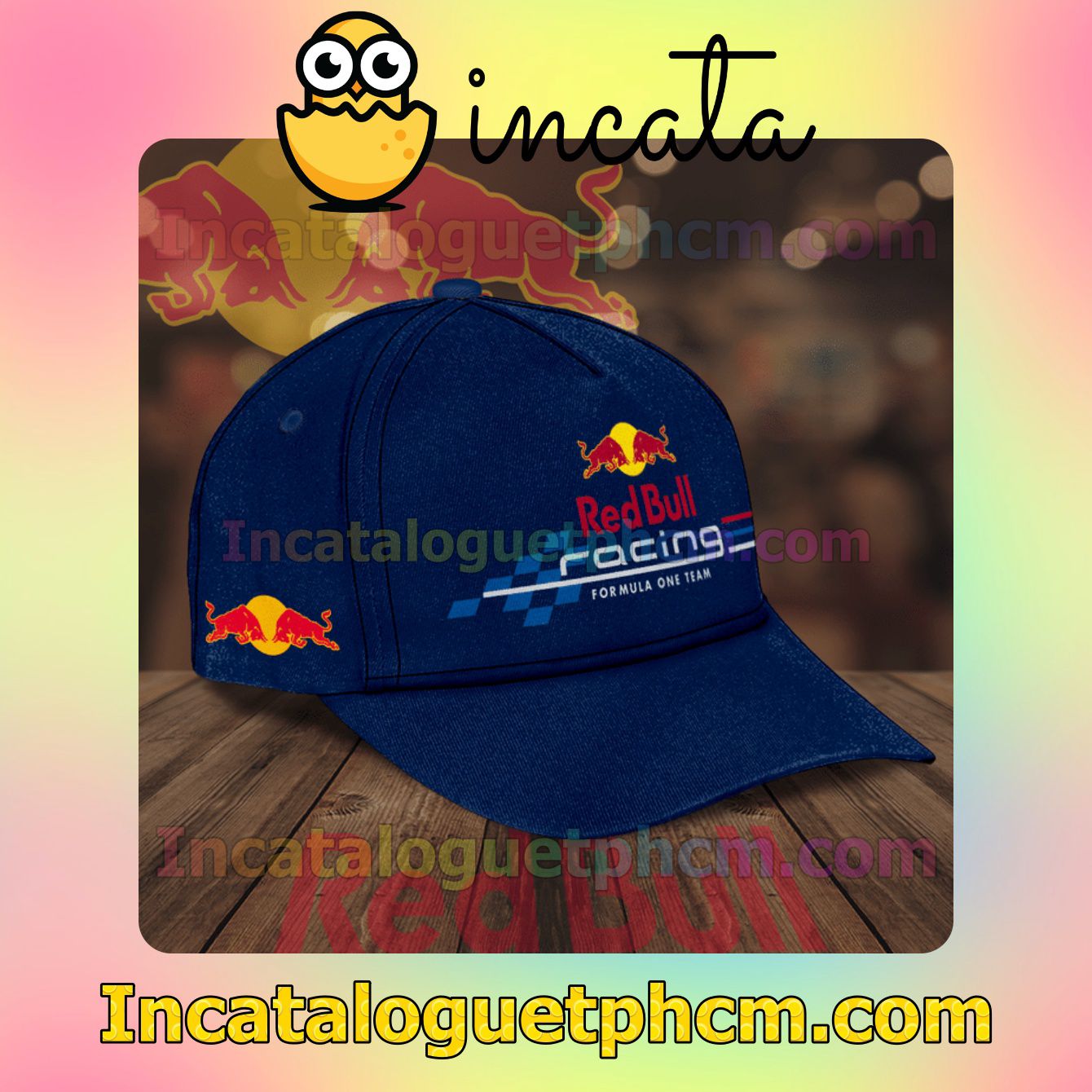 Official Red Bull Racing Formula One Team Classic Hat Caps Gift For Men
