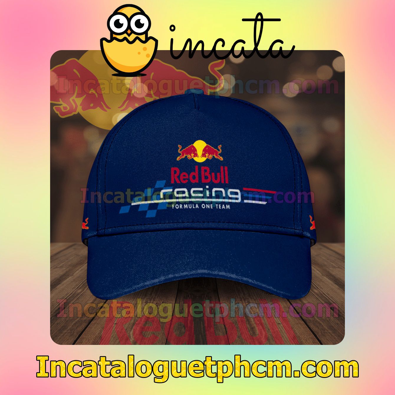 Father's Day Gift Red Bull Racing Formula One Team Classic Hat Caps Gift For Men