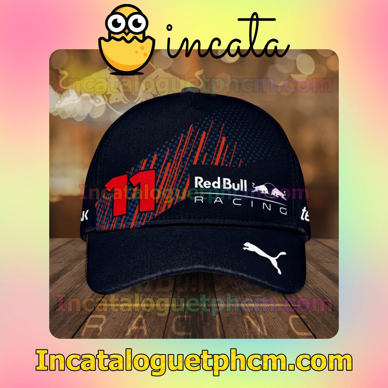 Gorgeous Red Bull Racing Sergio Perez 11 Classic Hat Caps Gift For Men