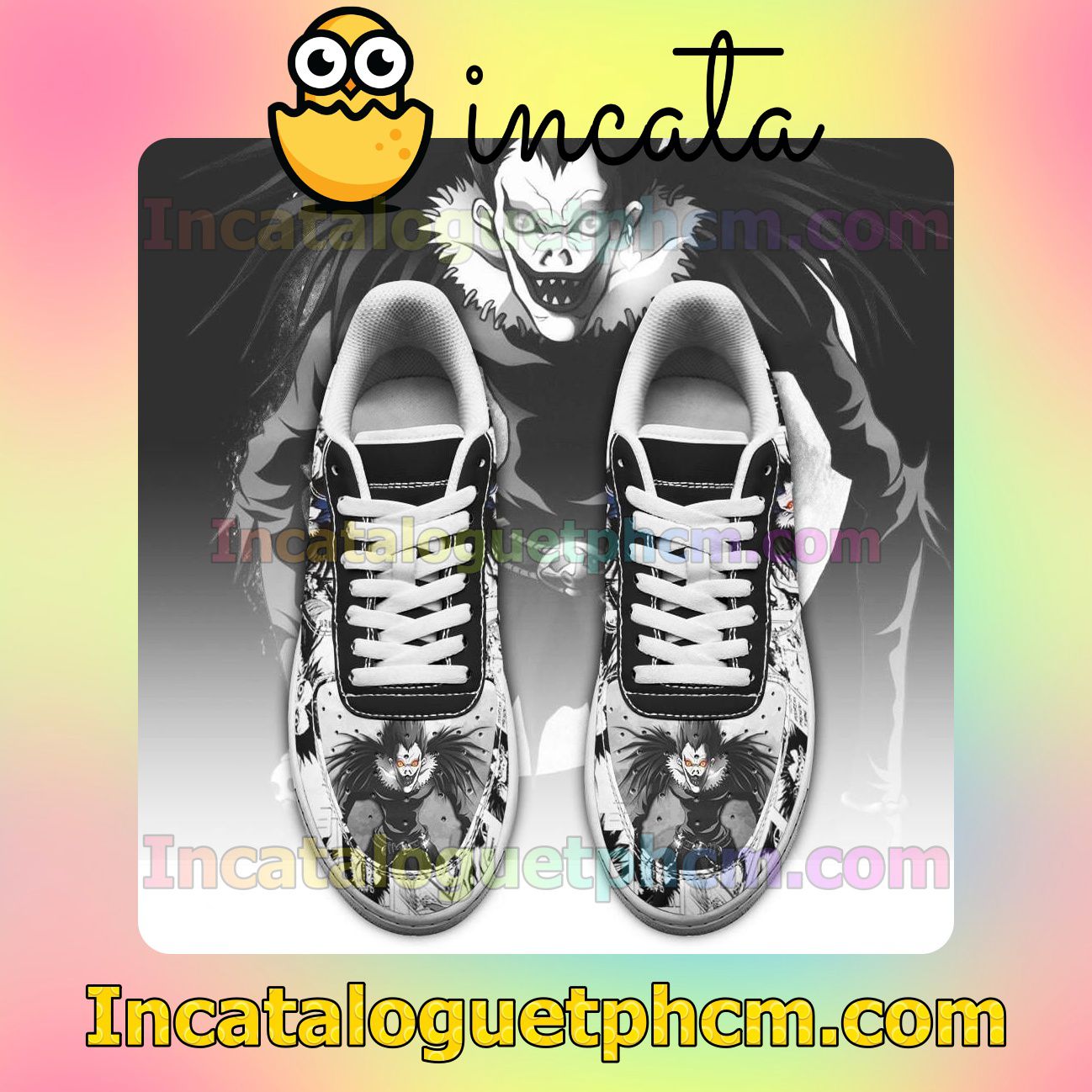 New Ryuk Death Note Anime Nike Low Shoes Sneakers