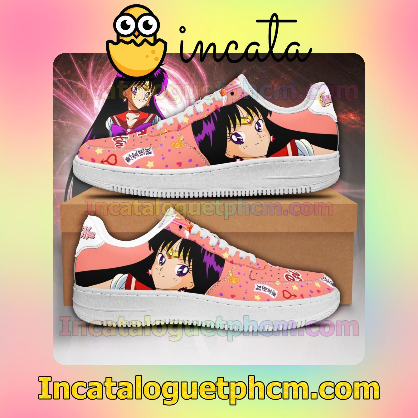 Sailor Mars Sailor Moon Anime Nike Low Shoes Sneakers