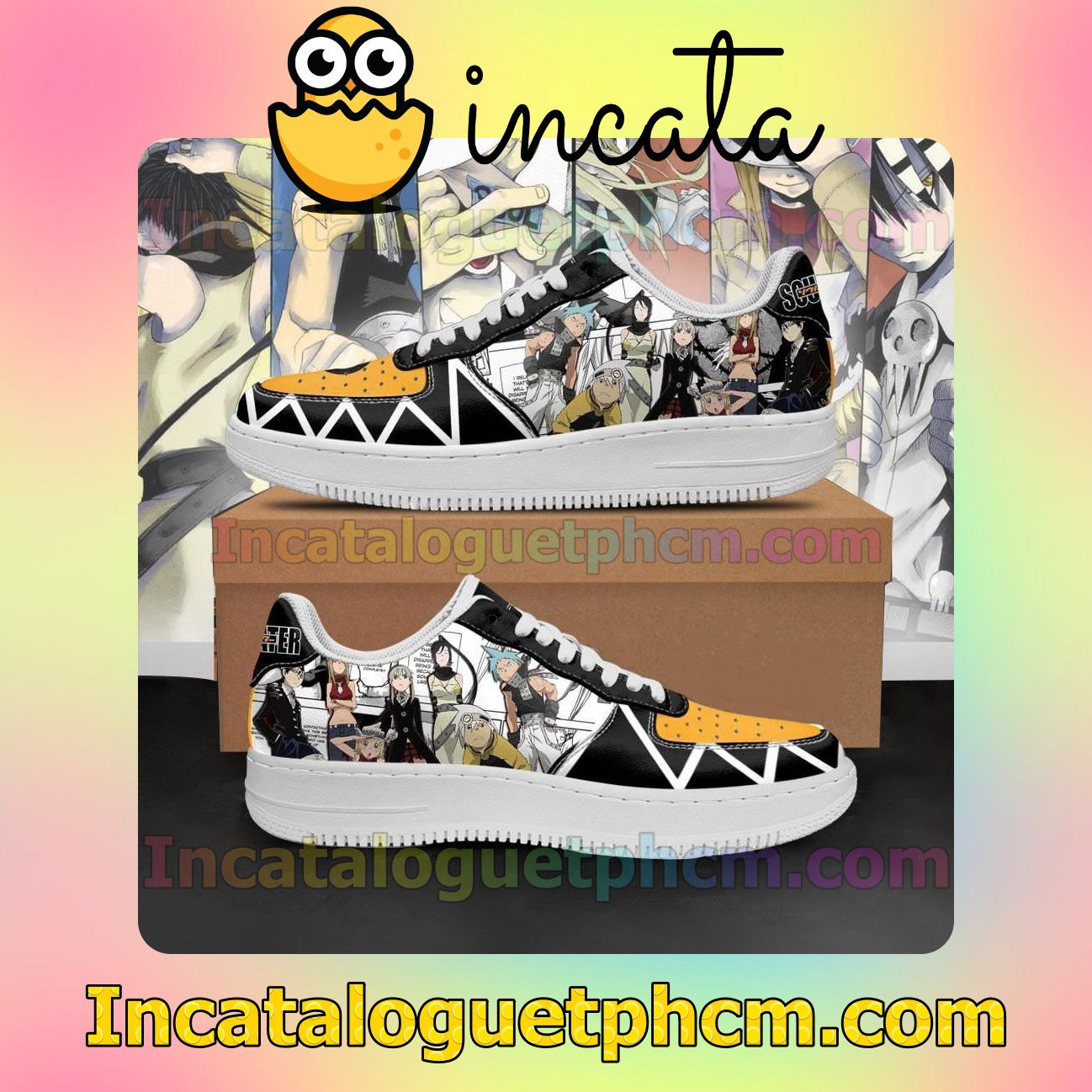 Soul Eater Characters Anime Nike Low Shoes Sneakers