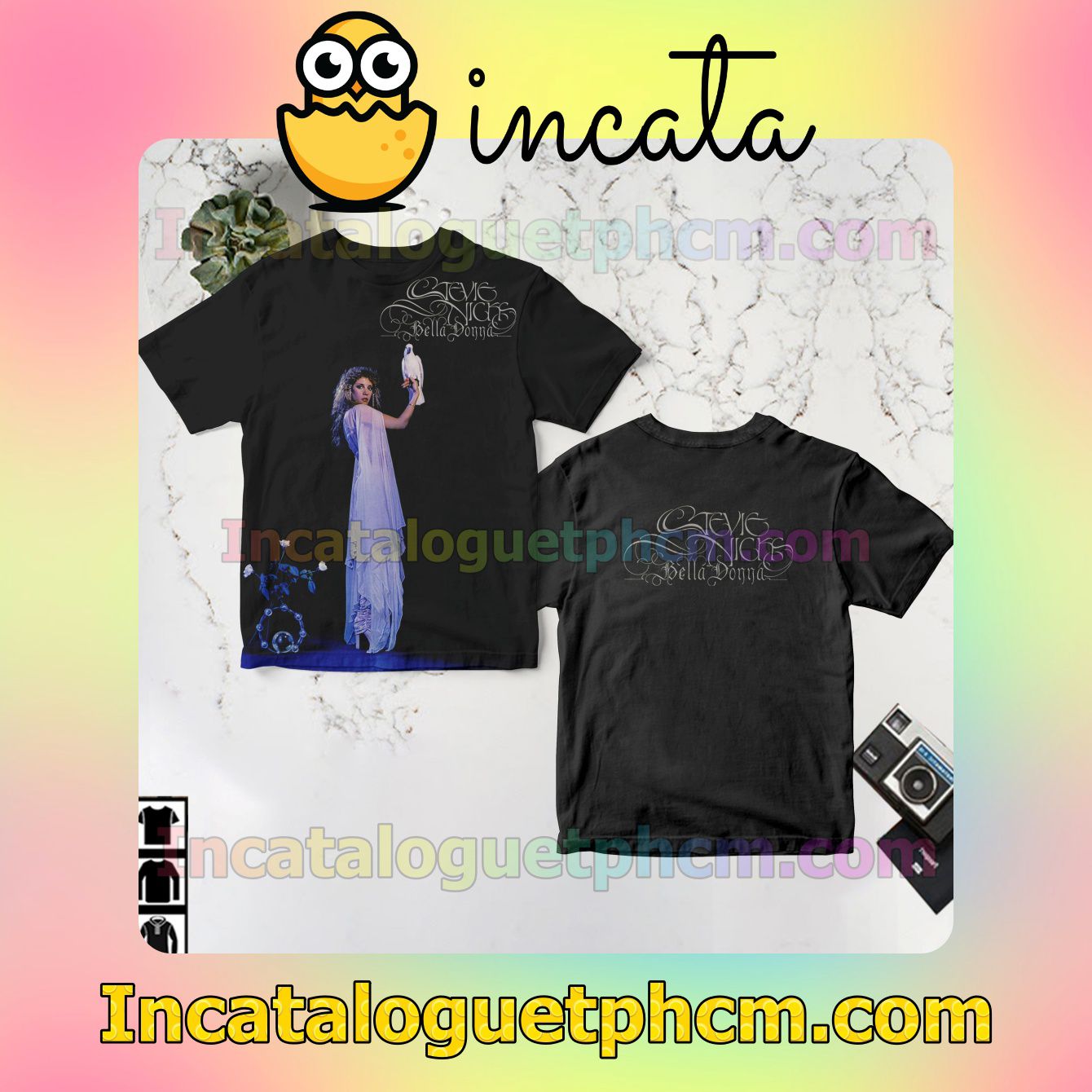 Stevie Nicks Bella Donna Album Cover Custom Shirts