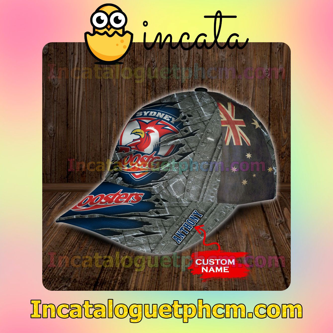 Absolutely Love Sydney Roosters NRL Customized Hat Caps