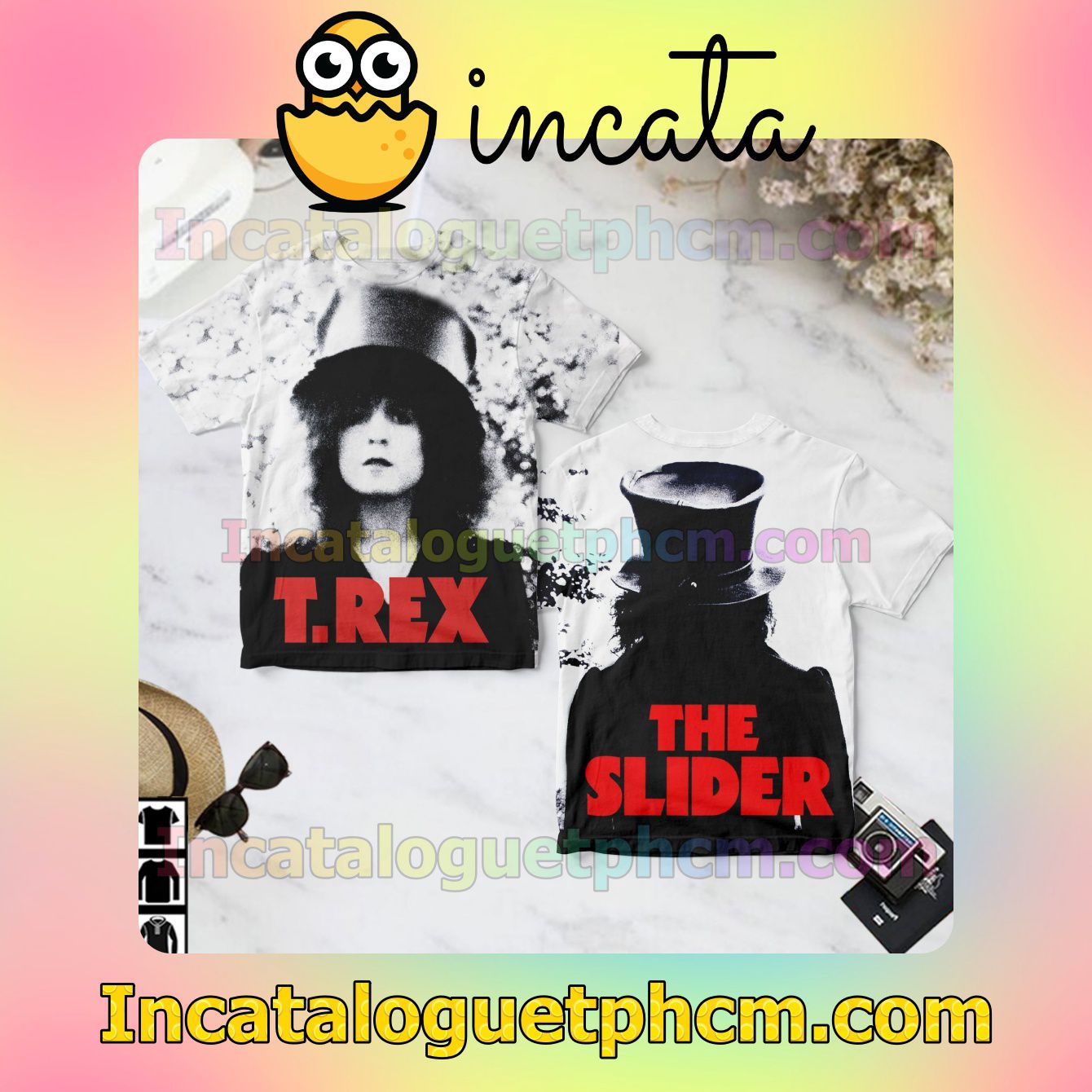 T. Rex The Slider Album Custom Shirts