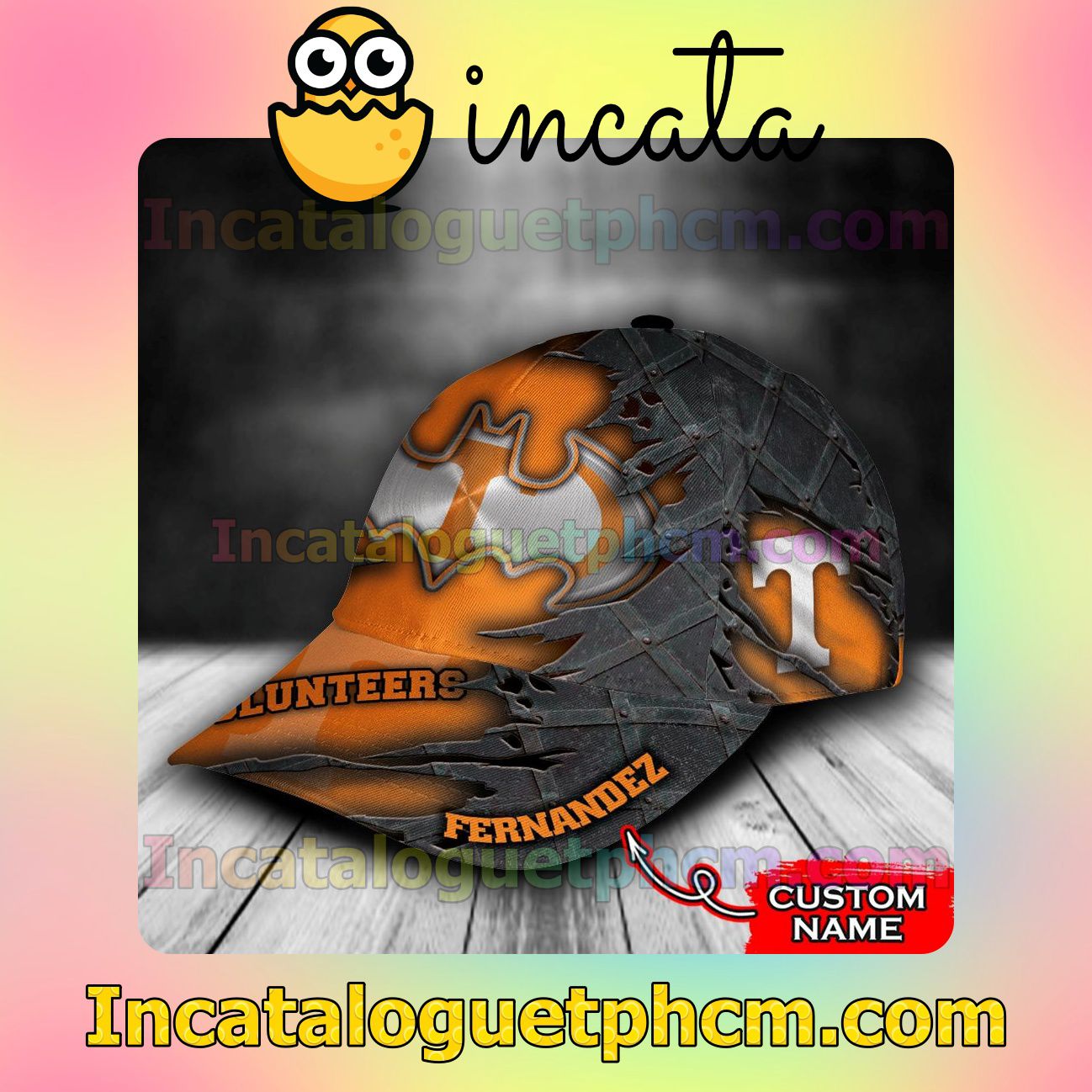 Great Quality Tennessee Volunteers Batman NCAA Customized Hat Caps