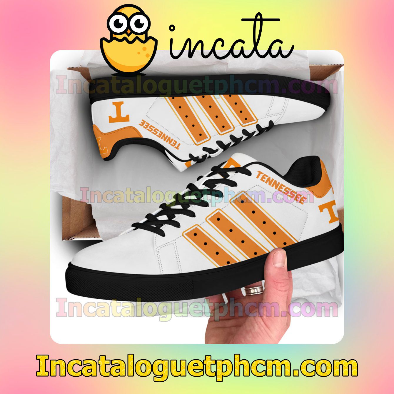 Tennessee Volunteers Logo Stan Smith Shoes