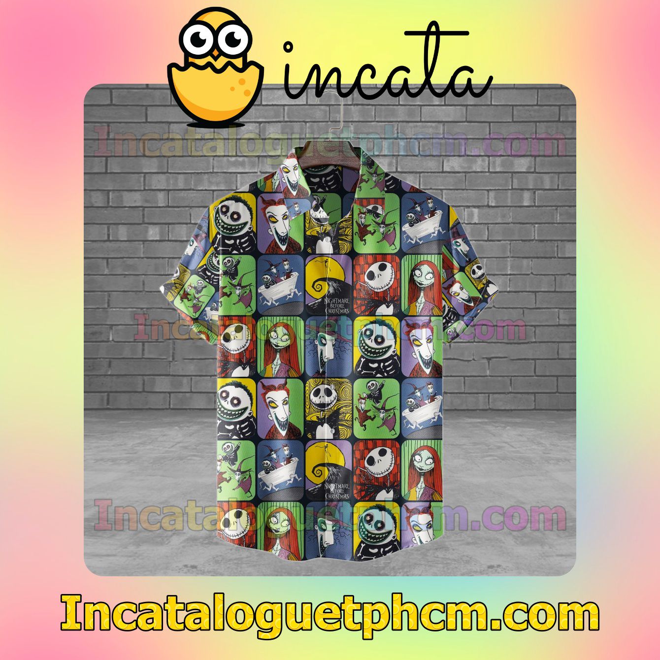 The Nightmare Before Christmas Collage Unisex Shirts