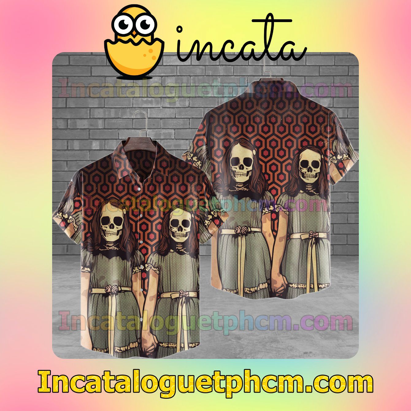 The Shining Twins Skull Unisex Shirts