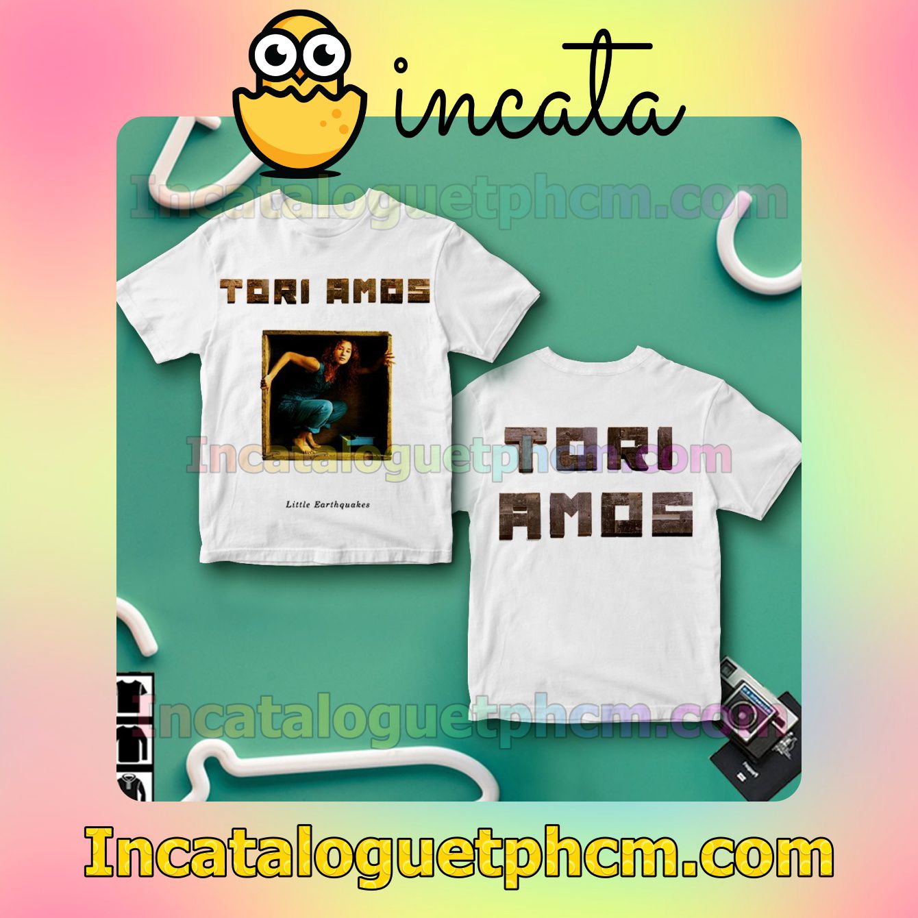 Tori Amos Little Earthquakes Album Cover Custom Shirts
