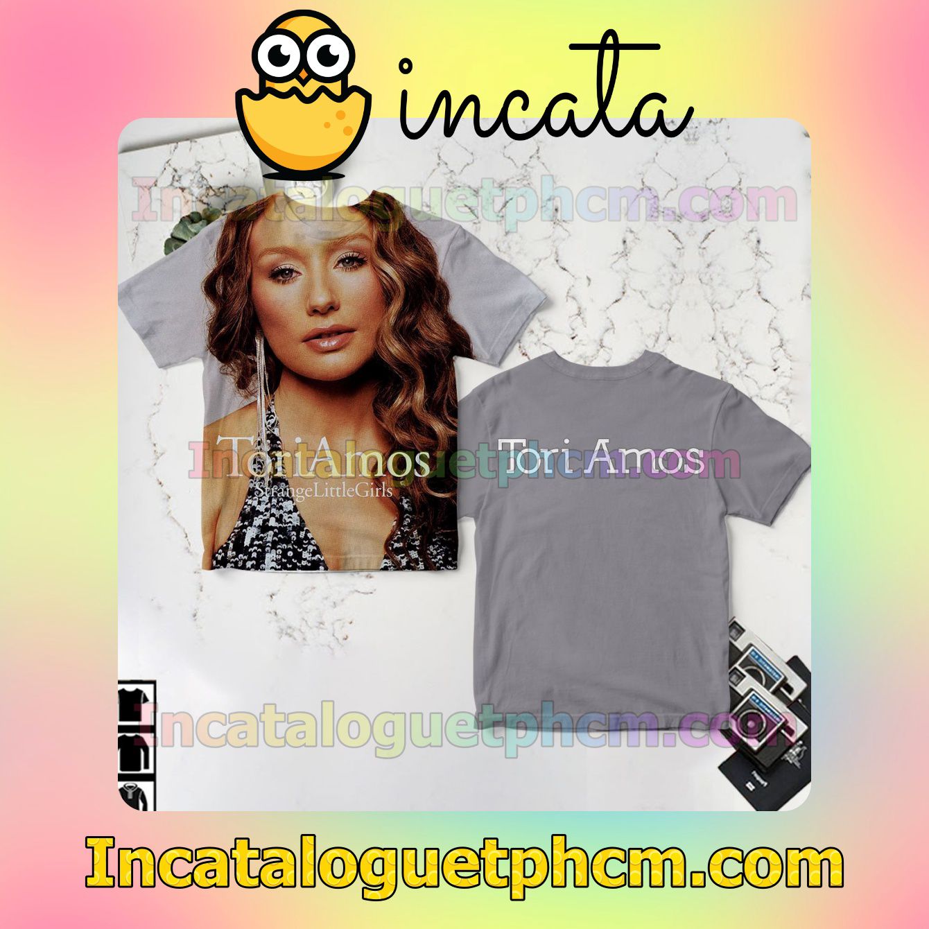Tori Amos Strange Little Girls Album Cover Custom Shirts