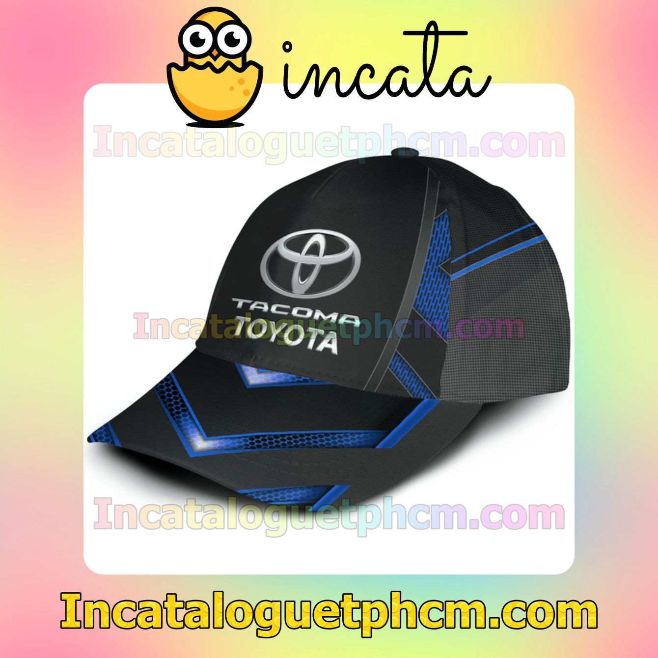 New Toyota Tacoma Black And Blue Classic Hat Caps Gift For Men