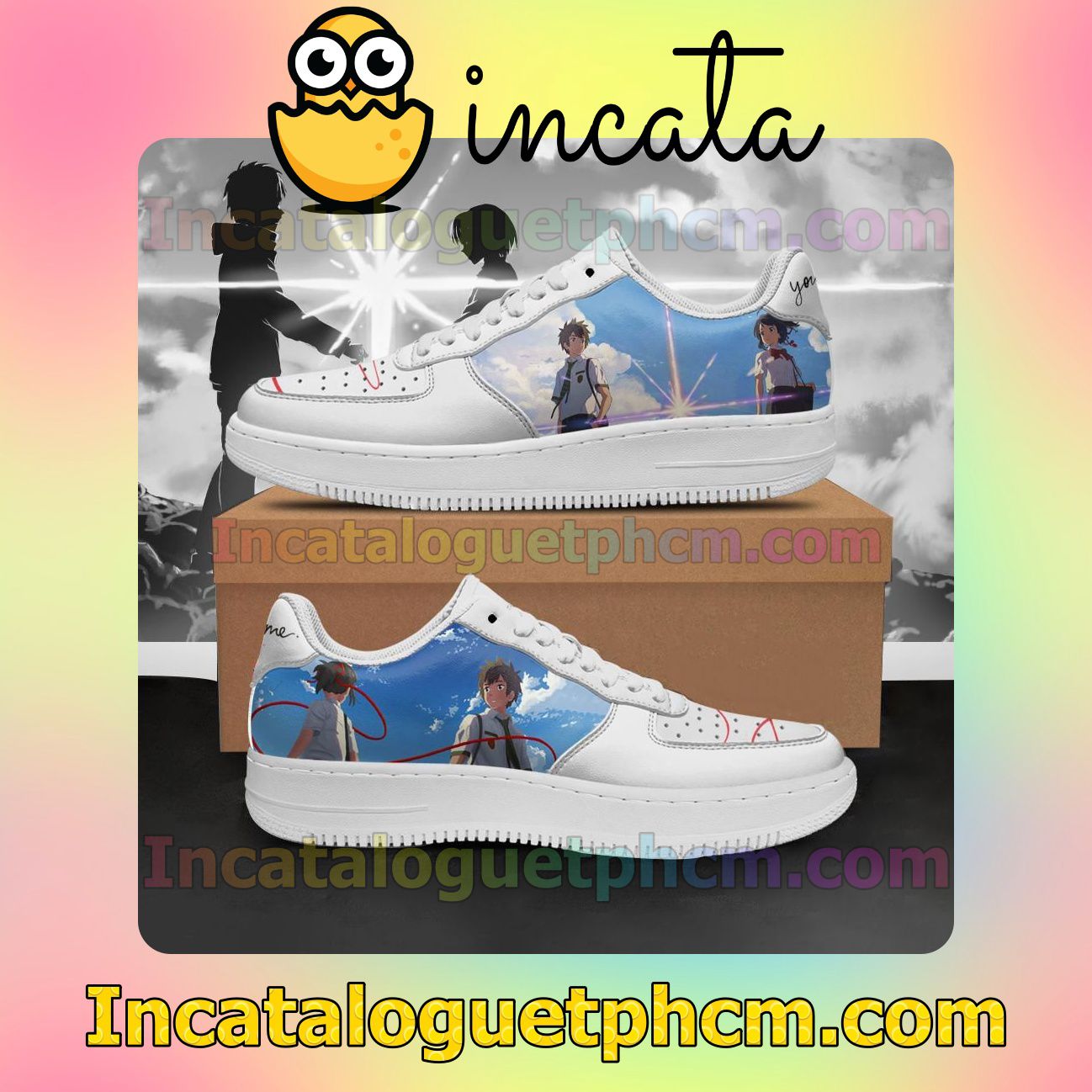 Your Name Anime Nike Low Shoes Sneakers